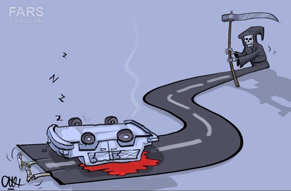 آمار عجیب تصادفات جاده ای/ هر 71 دقیقه یک کشته