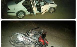 مرگ راکب موتورسیکلت در جاده سرپل ذهاب به قصرشیرین