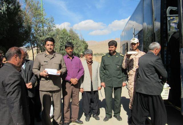 85 نفر از بسیجیان گیلانغرب به اردوی زیارتی مشهد مقدس اعزام شدند+ تصاویر 