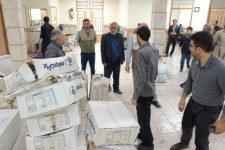 توزیع ۳ هزار بسته کمک معیشتی بین خانواده های نیازمند سرپل ذهاب+عکس
