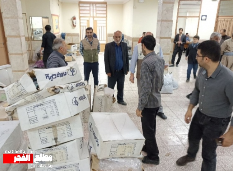 توزیع ۳ هزار بسته کمک معیشتی بین خانواده های نیازمند سرپل ذهاب+عکس