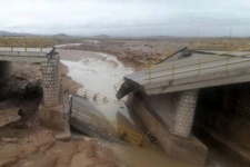 خسارت بارشهای 24 ساعت اخیر به زیر ساختهای گیلانغرب+ تصویر