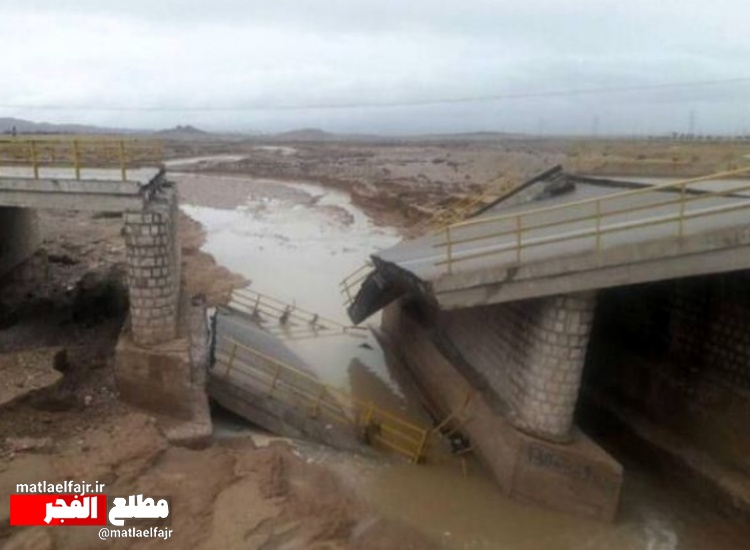 خسارت بارشهای 24 ساعت اخیر به زیر ساختهای گیلانغرب+ تصویر