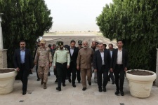 وزیر کشور وارد کرمانشاه شد+ تصاویر