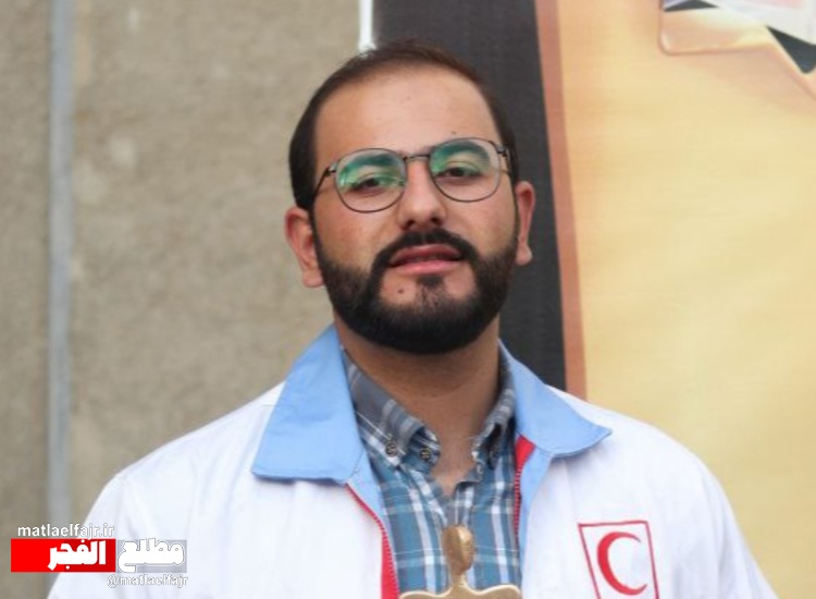 فرزند گیلانغرب دانشجو فداکار کشور شد +عکس