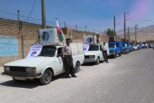 توزیع جهیزیه نوعروسان تحت پوشش کمیته امداد امام خمینی(ره)گیلانغرب + عکس