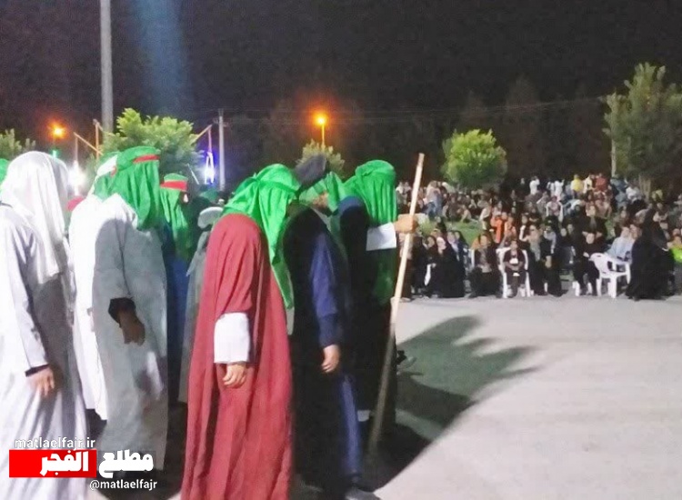 بازخوانی واقعه غدیر خم در گیلانغرب+ تصاویر