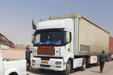 مواکب خدمات‌رسانی به زائران اربعین از مرز سومار تردد می‌کنند