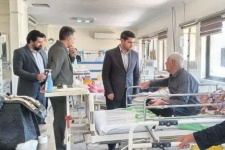 بازدید دادستان عمومی و انقلاب گیلانغرب از بیمارستان الزهراء. س.+عکس