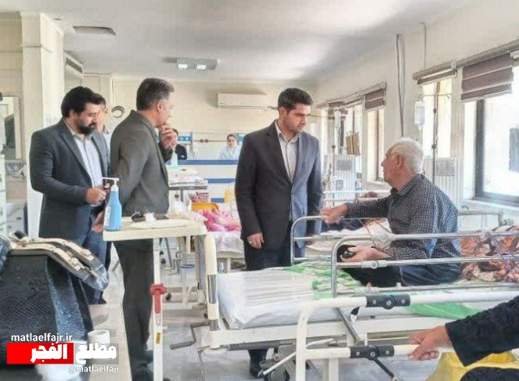 بازدید دادستان عمومی و انقلاب گیلانغرب از بیمارستان الزهراء. س.+عکس