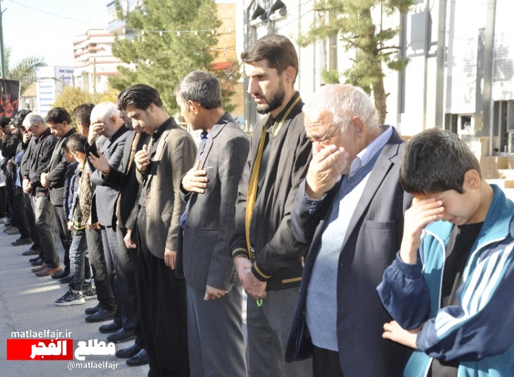 برگزاری مراسم دسته‌روی و عزاداری شهادت حضرت فاطمه(س)+عکس