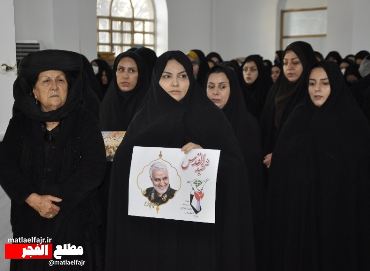 گرامیداشت چهارمین سالگرد شهادت حاج قاسم سلیمانی در گیلانغرب+عکس