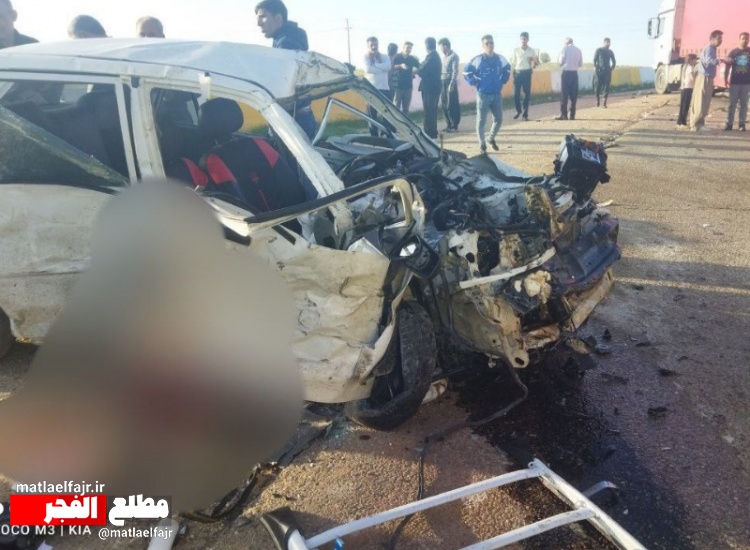 تصادف مرگبار در«صیدایاز»
