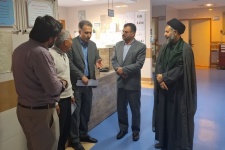 بازدید امام جمعه و فرماندار گیلانغرب از بیمارستان الزهرا .س.