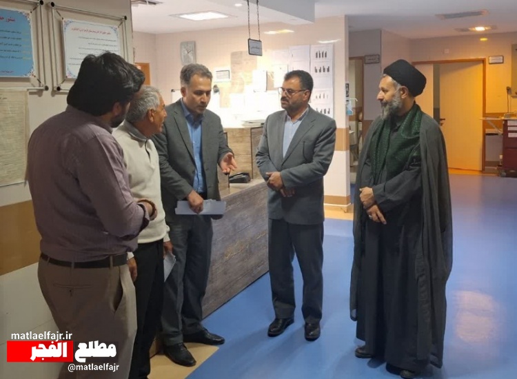 بازدید امام جمعه و فرماندار گیلانغرب از بیمارستان الزهرا .س.