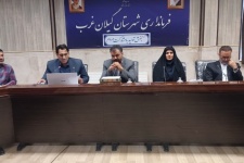 اولین جلسه  پیگیری مناسب سازی و شورای ساماندهی سالمندان گیلانغرب