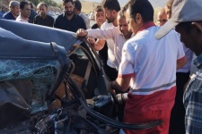 تصادف خونین گیلانغرب ۳کشته و زخمی بجا گذاشت