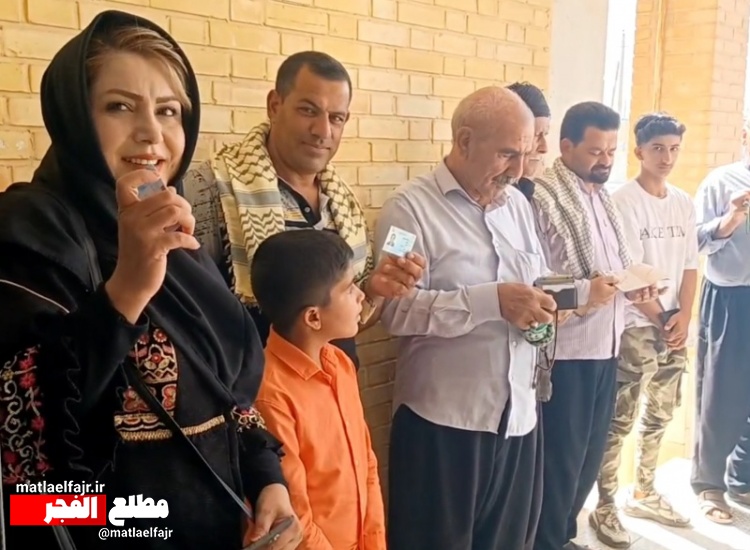 مشارکت حداکثری گیلانغربیهادرحماسه جمهوربه روایت تصویر