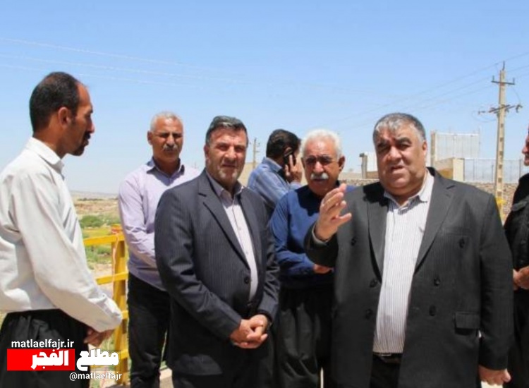 بازدیدمعاون ساخت و نگهداری راه‌های فرعی و روستایی راهداری از محورهای مواصلاتی کشور از گیلانغرب