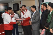 آیین تجلیل از مربیان و فعالان پروژه آگاهی از خطرات مین+عکس