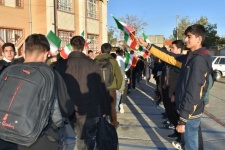 ۲۲۰ دانش‌آموز گیلانغربی راهی جبههای عملیاتی غرب کرمانشاه شدند+عکس