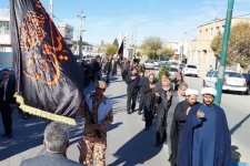 مراسم عزاداری سالروز شهادت حضرت فاطمه (س) در گیلانغرب+عکس