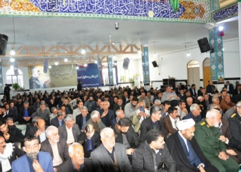 مراسم گرامیداشت  پنجمین سالگرد شهادت حاج قاسم سلیمانی در گیلانغرب+عکس