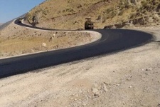 تداوم تعمیر و آفالت گردنه ملیه نی