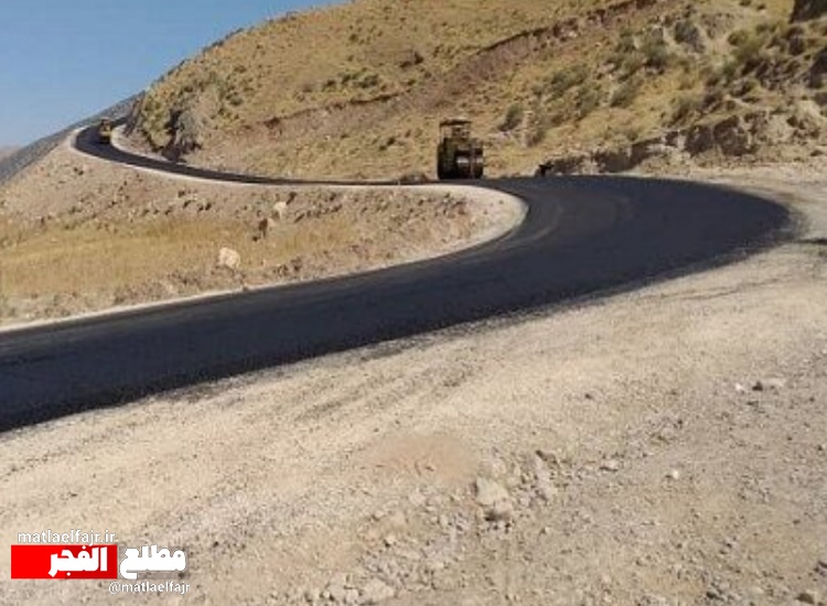 تداوم تعمیر و آفالت گردنه ملیه نی
