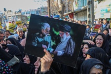 برگزاری راهپیمایی در محکومیت جنایت امریکا و اسراییل در گیلانغرب