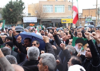 اتحاد و انسجام مردم گیلانغرب  درمحکومیت اغتشاشات +عکس