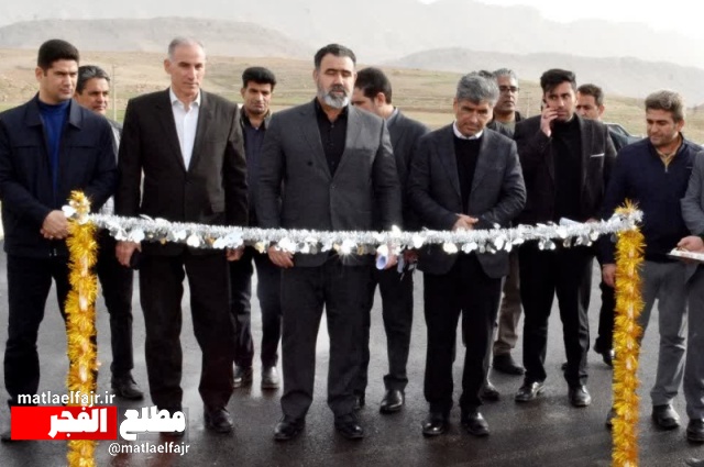 افتتاح طرح آسفالت شهرک شهید الفتی گیلانغرب همزمان با دهه مبارک فجر