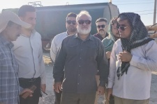 بازدید فرماندار و فرمانده سپاه گیلانغرب از زیرساخت‌های مرز سومار +عکس
