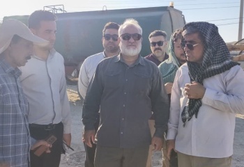 بازدید فرماندار و فرمانده سپاه گیلانغرب از زیرساخت‌های مرز سومار +عکس