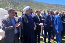 آیین معرفی "چشمه پهن رشید" شهرستان گیلانغرب  بعنوان روستای پاک+ تصاویر