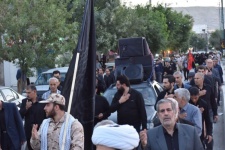 آیین عزاداری شهادت امام جعفر صادق (ع) درگیلانغرب برگزار شد+ تصاویر