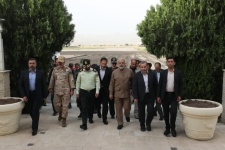 وزیر کشور وارد کرمانشاه شد+ تصاویر