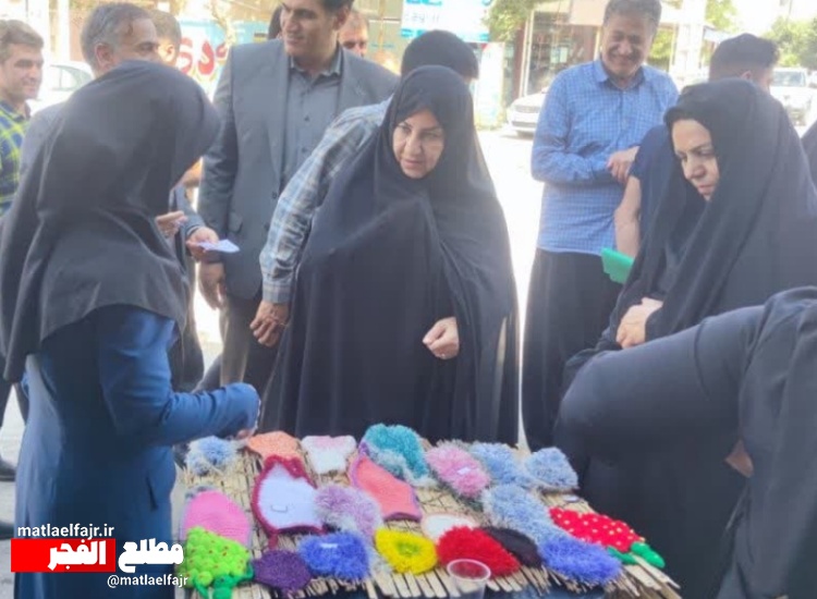 نمایشگاه عرضه صنایع دستی و محصولات محلی در گیلانغرب + تصویر
