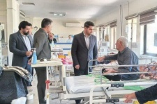 بازدید دادستان عمومی و انقلاب گیلانغرب از بیمارستان الزهراء. س.+عکس
