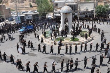 آیین مراسم عزاداری عاشورای حسینی درگیلانغرب برگزار شد