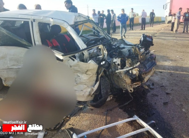 تصادف مرگبار در«صیدایاز»