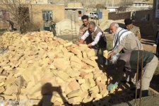 طنین خدمت بسیج در دور افتاده ترین روستاهای گیلانغرب