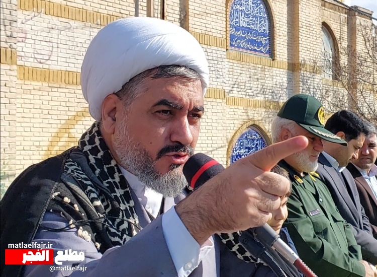 راهپیمایی مردم گیلان غرب صدای  بیعت مجدد با انقلاب اسلامی و انزجار از، امریکاست
