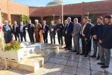 تجید عهد و پیمان فرماندار گیلانغرب با شهدا +عکس