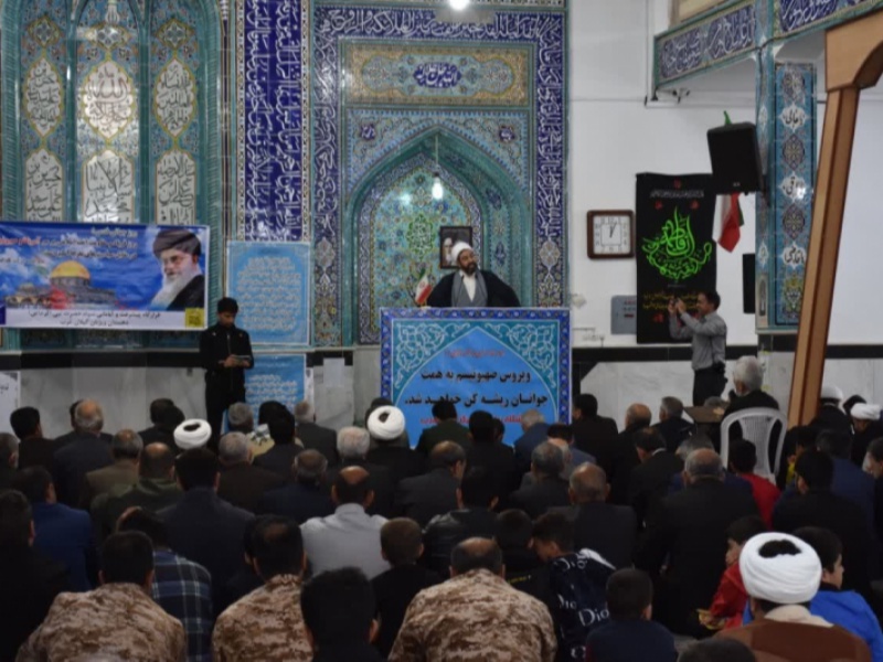 قدس روز اتحاد آزادی‌خواهان جهان علیه رژیم کودک‌کُش اسرائیل است