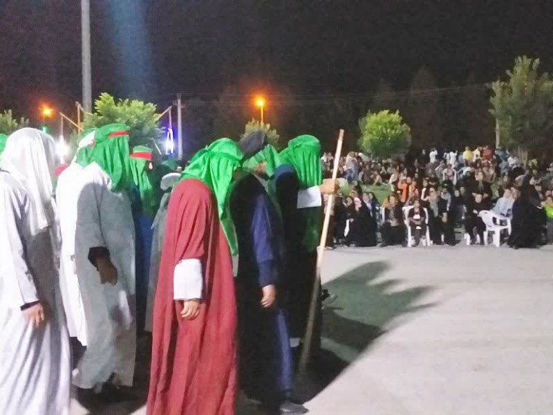 بازخوانی واقعه غدیر خم در گیلانغرب+ تصاویر