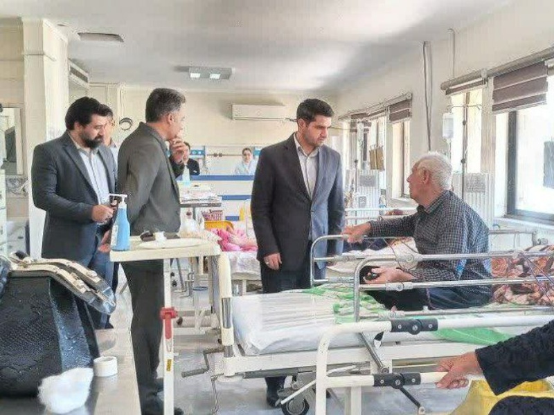 بازدید دادستان عمومی و انقلاب گیلانغرب از بیمارستان الزهراء. س.+عکس بازدید دادستان عمومی و انقلاب گیلانغرب از بیمارستان الزهراء. س.+عکس