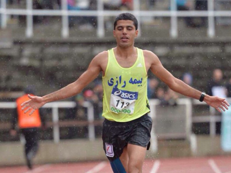 محمد جعفر مرادی دونده گیلانغربی رکورد ملی دو ماراتن را در برلین شکست+عکس