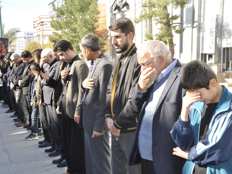 برگزاری مراسم دسته‌روی و عزاداری شهادت حضرت فاطمه(س)+عکس