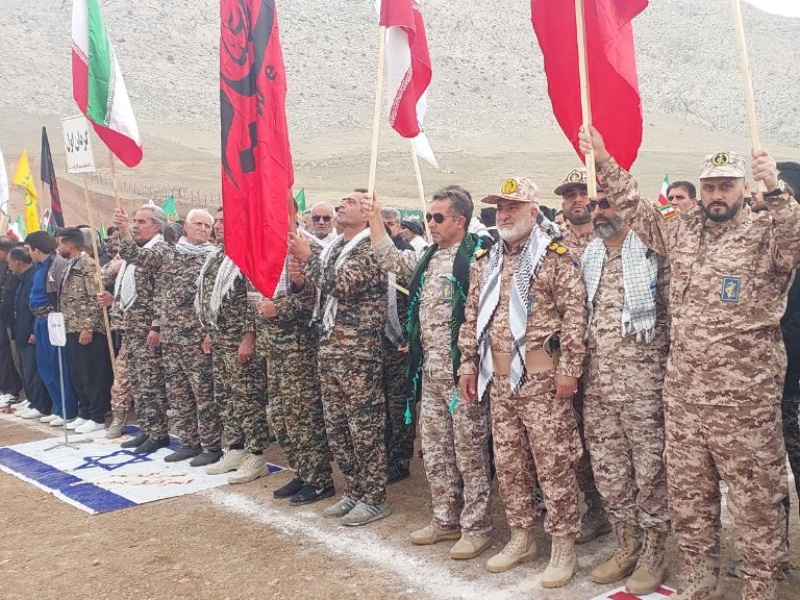 اقتدار بسیجیان گیلانغرب در رزمایش پیامبر اعظم. ص.+عکس